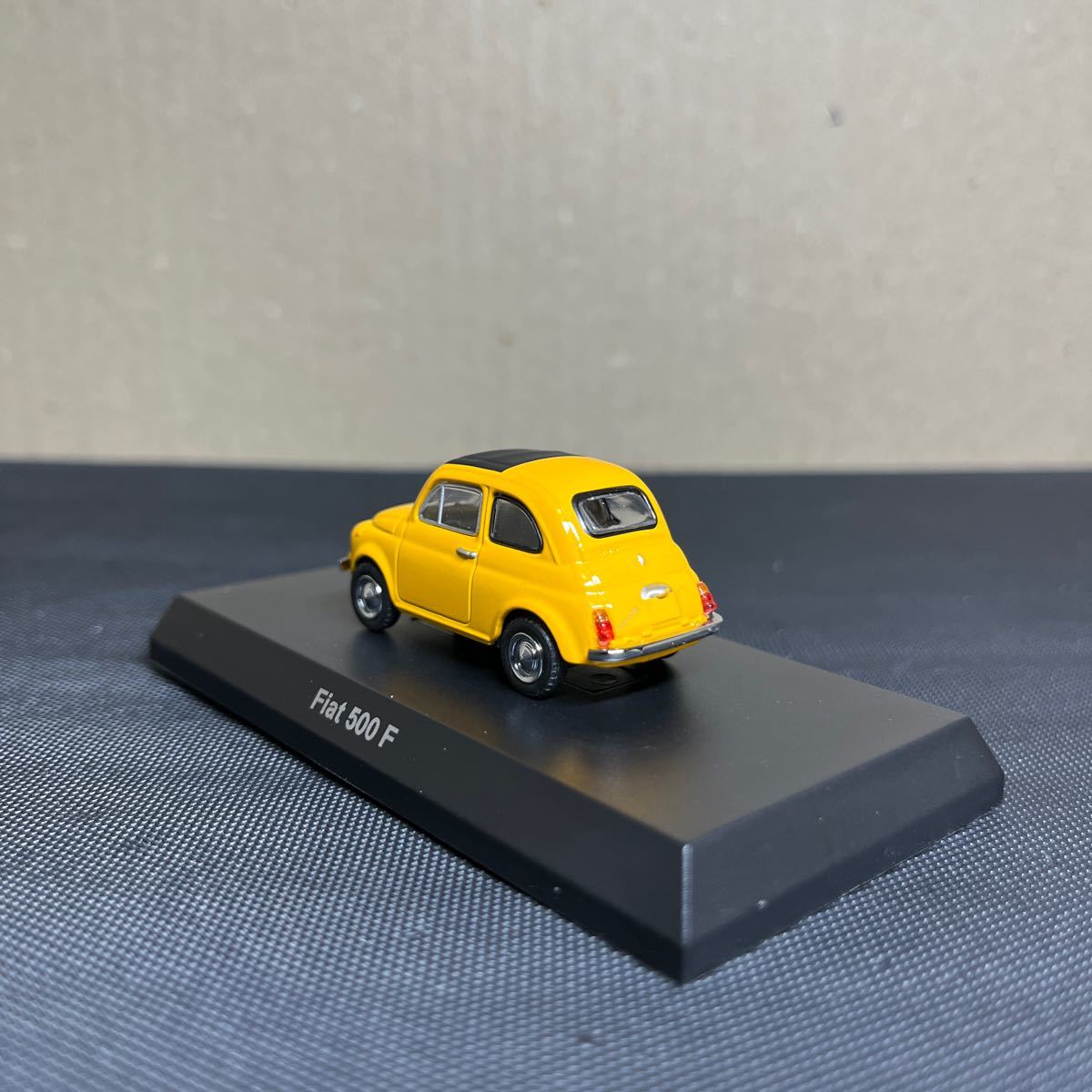 京商 1/64 フィアット　ミニカーコレクション　FIAT500F 黄_画像3