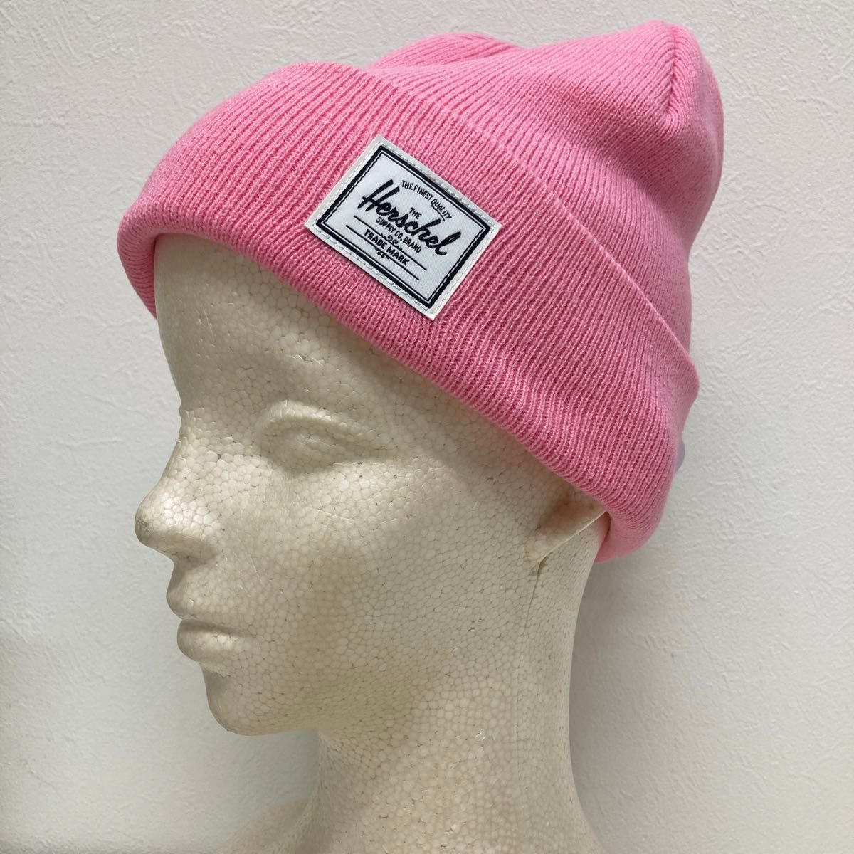 新品　Herschel Supply シンプソンズ　ニット帽　帽子　マギー  ニットキャップ　ピンク　ハーシェルサプライ　ビーニー