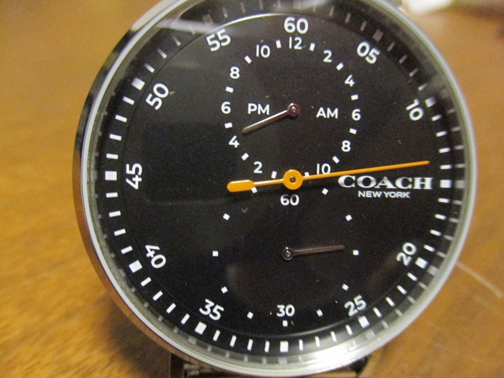 COACH　コーチ　 メンズ時計　新品未使用。_画像2