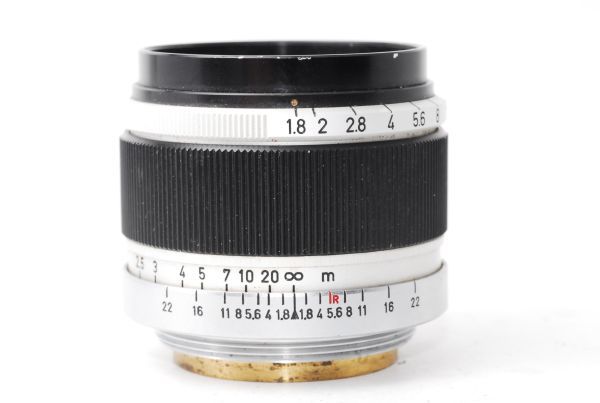 ★実用品★ キヤノン CANON LENS 50mm F1.8 Lマウント L39 後期型 #C38075-086の画像3