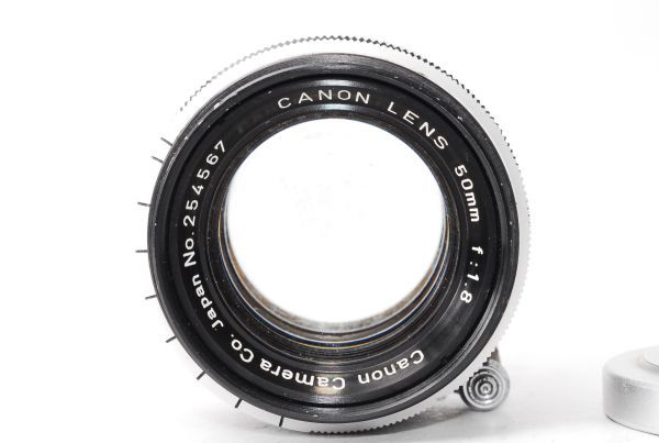 ★実用品★ キヤノン CANON LENS 50mm F1.8 Lマウント L39 後期型 #C38075-086の画像2