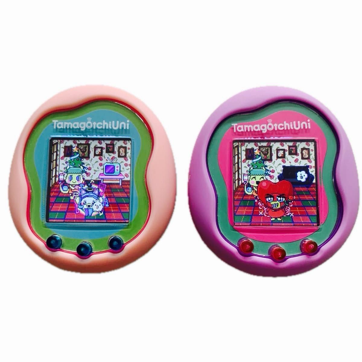 Tamagotchi Uni たまごっちユニ パープル ピンク 2台セット Tamagotchi Uni たまごっちユニ パープル ピンク 2台セット