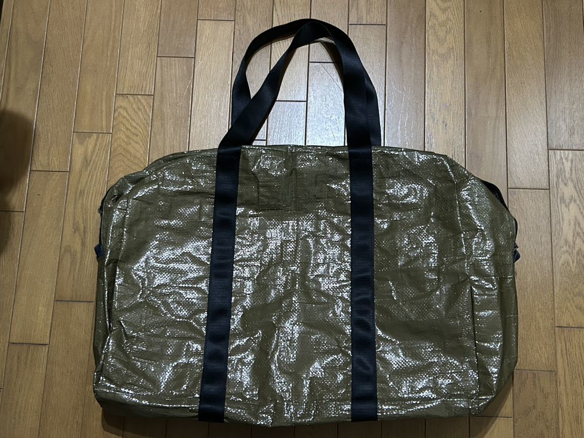 * очень красивый б/у!AS2OV (asob) PP CLOTH DUFFEL /da полный задний *