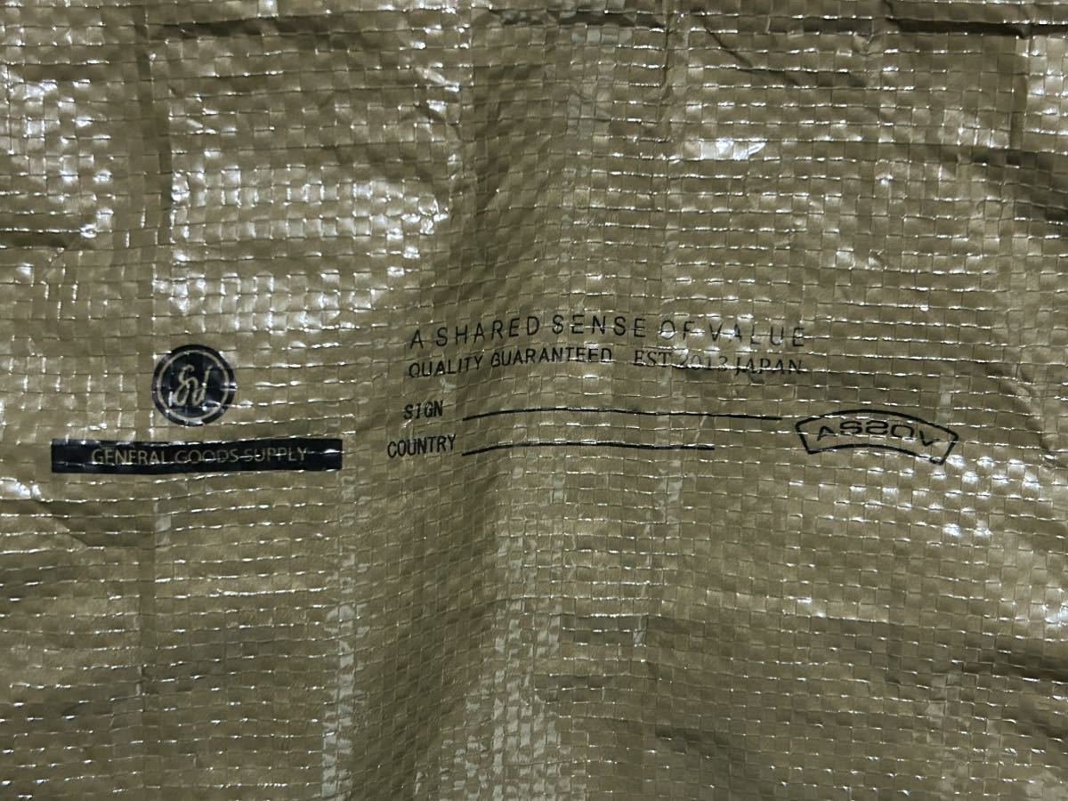 * очень красивый б/у!AS2OV (asob) PP CLOTH DUFFEL /da полный задний *