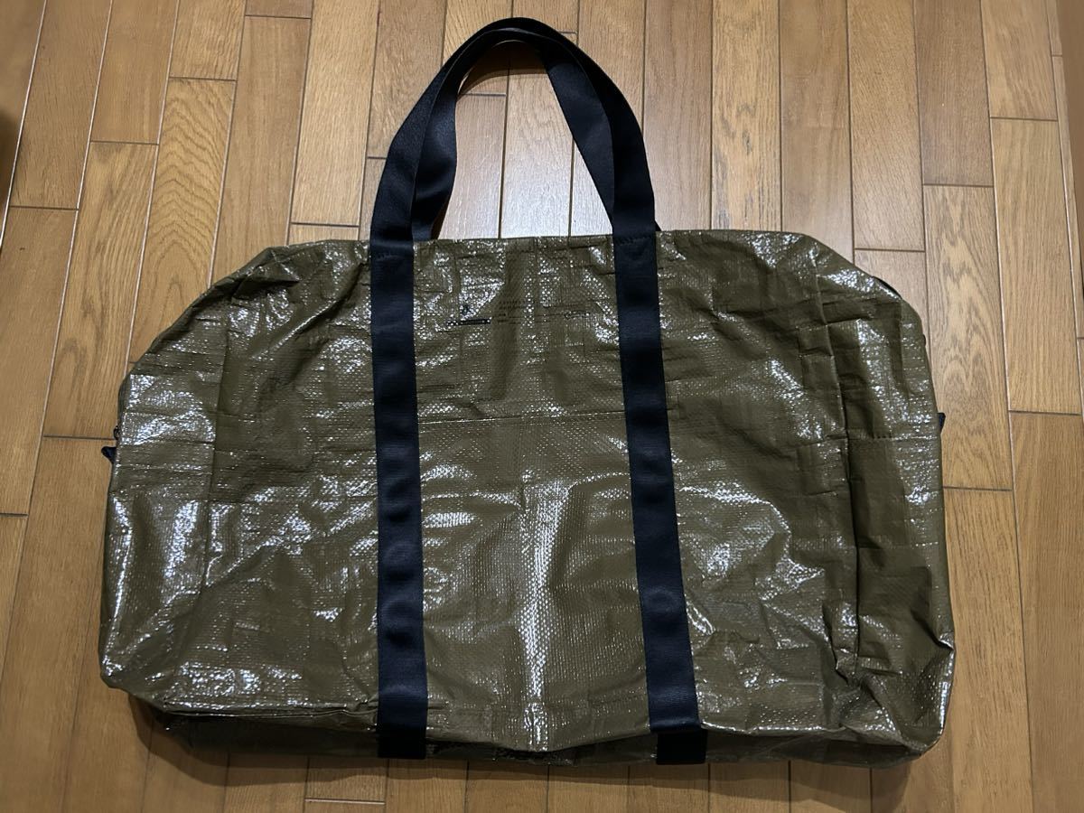 * очень красивый б/у!AS2OV (asob) PP CLOTH DUFFEL /da полный задний *