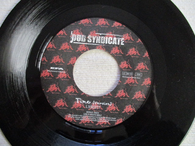 DUB SYNDICATE 7！TIME, ONE IN A BILLION, UK 7インチ EP 45, 美盤_画像2