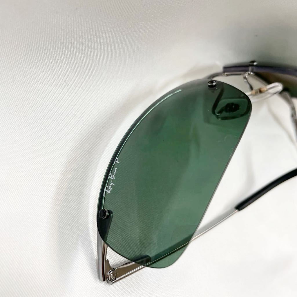 RayBanレイバン 偏光サングラス RB3183 004/9A 63サイズ 釣り　スポーツ　運転　バネ蝶番　メガネ　メンズ_画像8