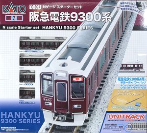 KATO Nゲージ スターターセット 阪急電鉄9300系 #10-024