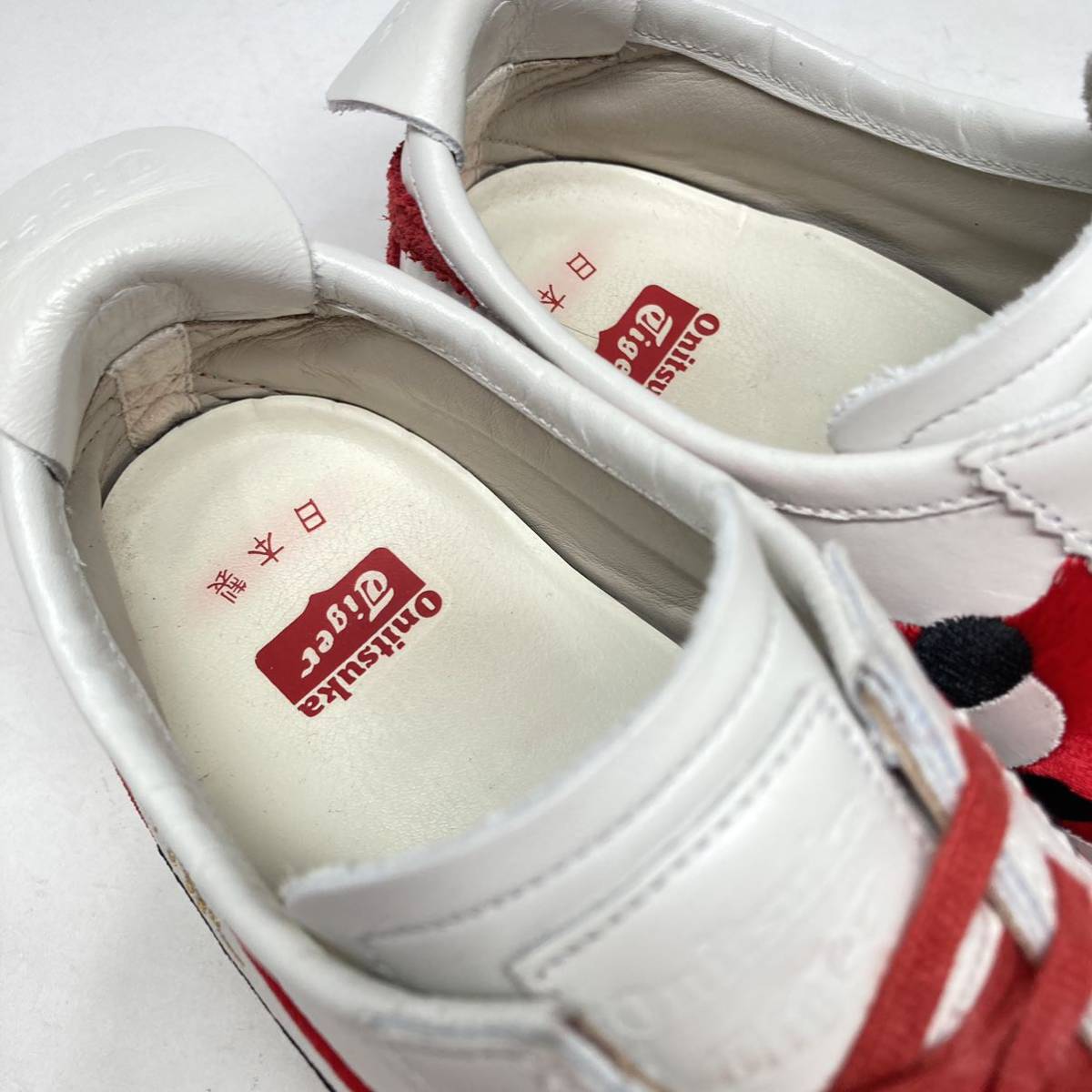 即決!限定! 日本製 Onitsuka Tiger MEXICO 66 DELUXE レザー 27cm 1181A370 / オニツカタイガー メキシコ 歌舞伎 kabuki_画像7