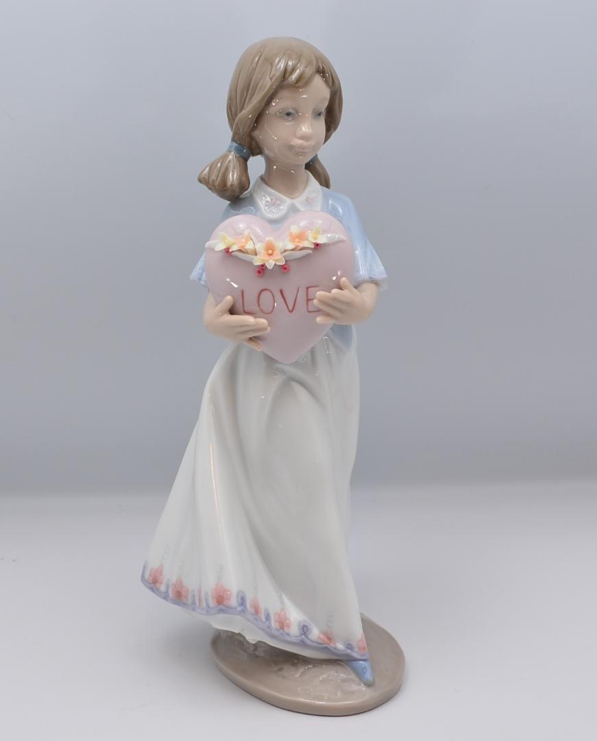 良好品】 ヨーロッパの愛 #6155 ☆リヤドロ スペイン ポーセリン 良好品】 ヨーロッパの愛 #6155 ☆リヤドロ スペイン ポーセリン
