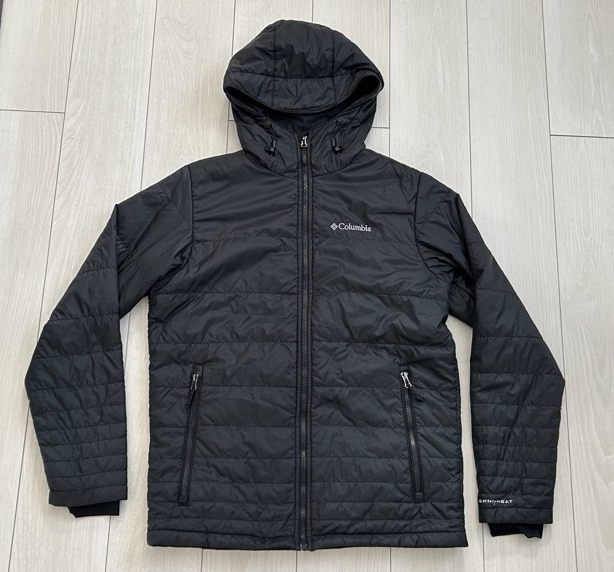 ★コロンビア Columbia OMNI-HEAT Hooded Jacket ジャケット Sサイズ ブラック フード★_画像1