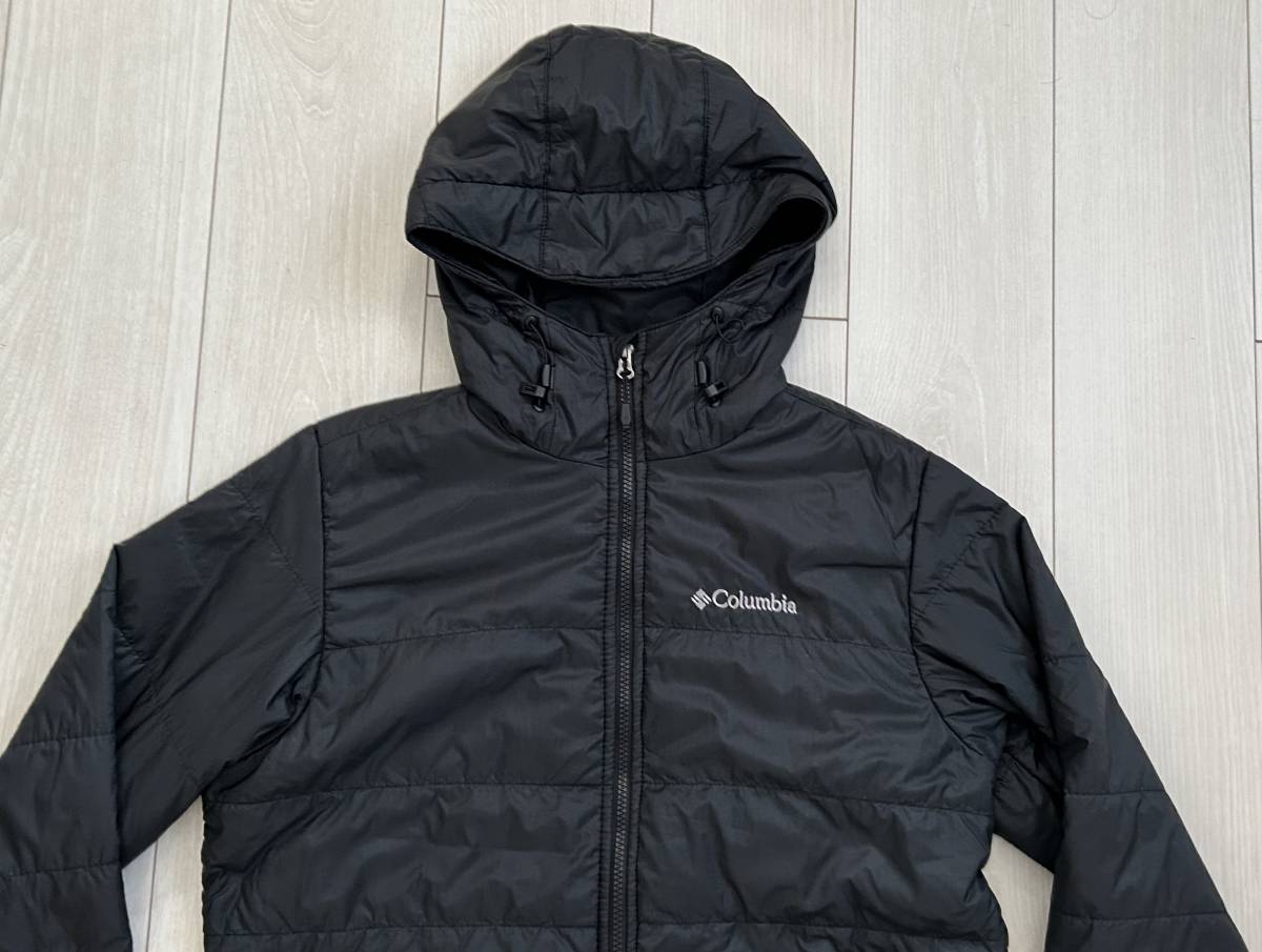 ★コロンビア Columbia OMNI-HEAT Hooded Jacket ジャケット Sサイズ ブラック フード★_画像3