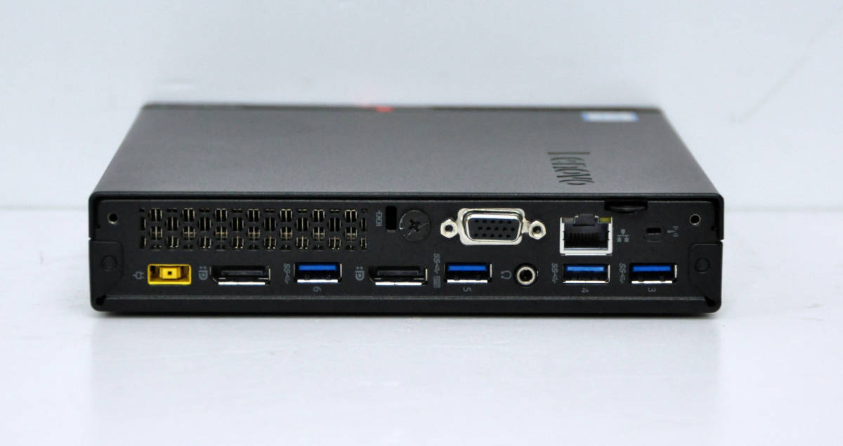 省スペース小型 LENOVO ThinkCentre M700 Tiny Corei3-6100T 3.2GHz/ メモリ4GB/ HDD 500GB / Win10Pro64._画像3