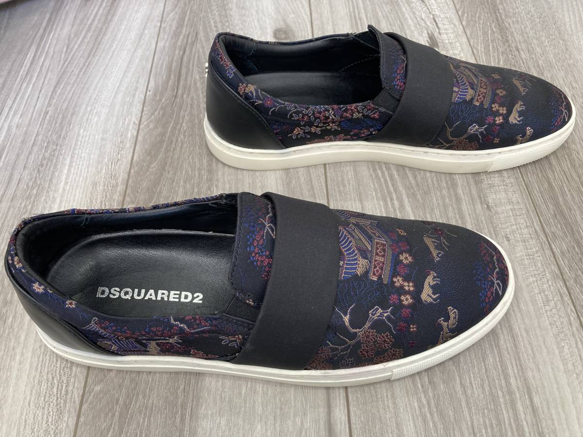 DSQUARED2　極美品　スリッポン　41　最終値下