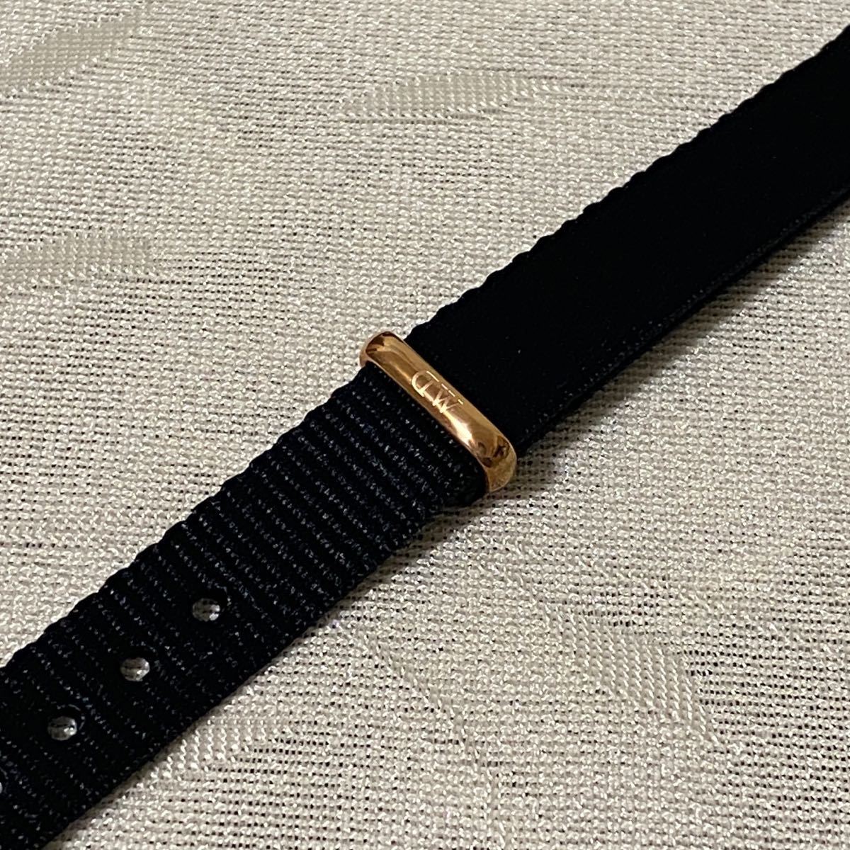  Daniel we Lynn ton DW Daniel Daniel Wellington nylon belt NATO belt 12mm clock belt change belt black exchange belt DW00200195