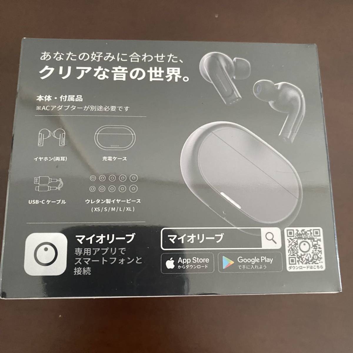 【新品 未開封】Oliver Smart Ear Plus（オリーブスマートイヤープラス）OSE300 本体 完全ワイヤレスイヤホン Bluetooth対応 ブラック_画像6