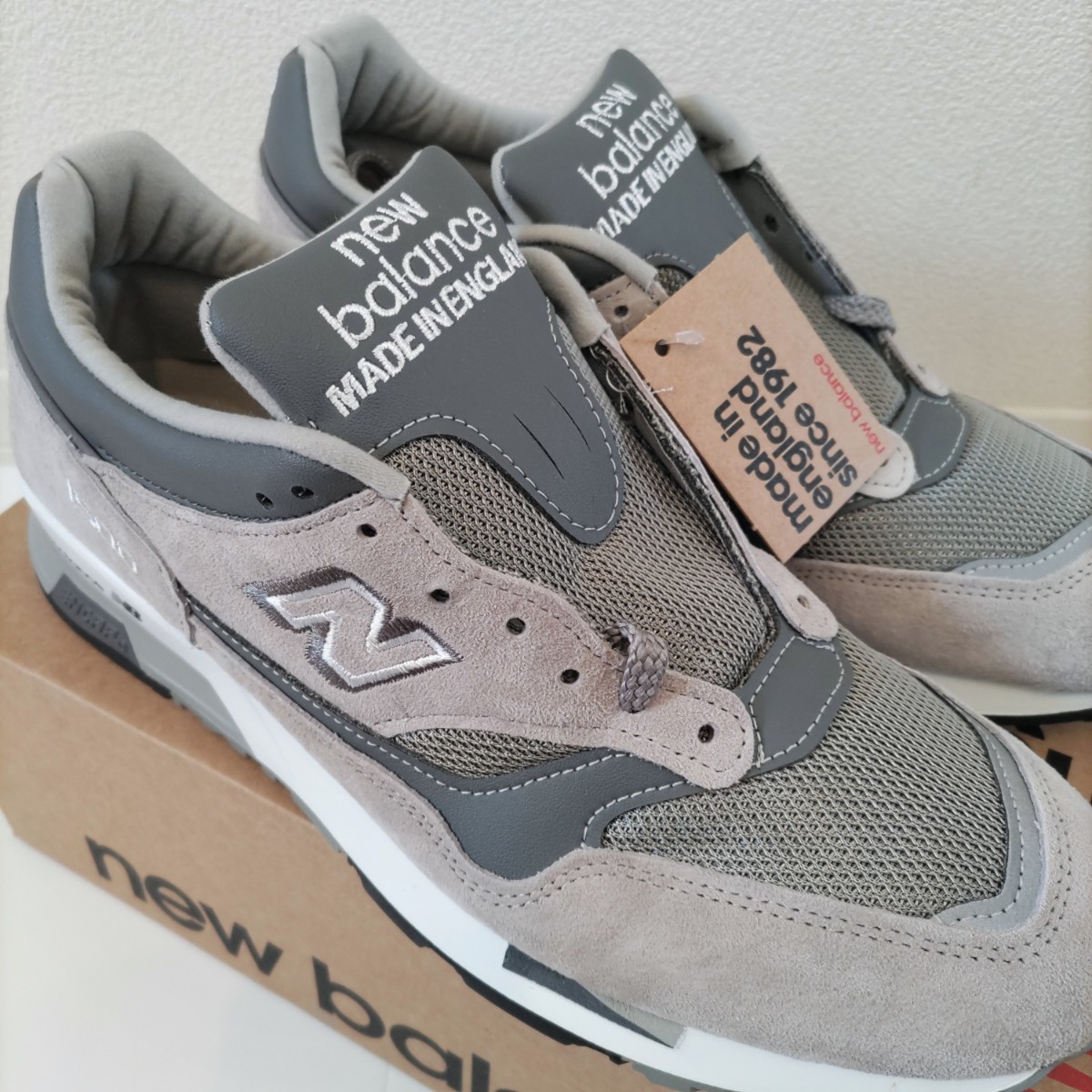 28.0㎝ M1500PGL 新品 人気 New Balance ニューバランス イギリス UK製 グレー 灰色 定番 完売 28cm_画像5