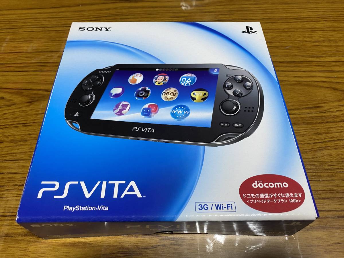 【未使用デッドストック】SONY PlayStation VITA PCH-1100 3G/Wi-Fi 未開封