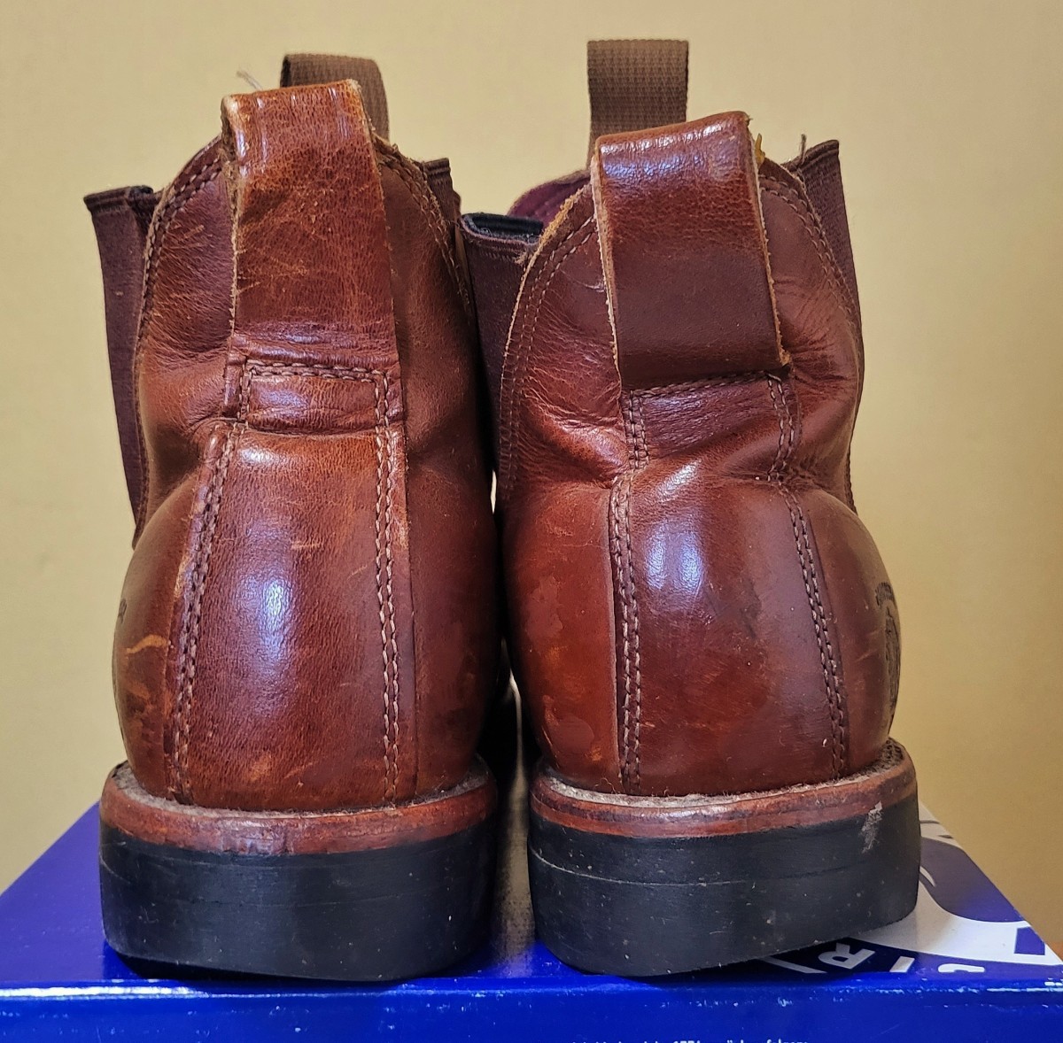 ☆ Chippewa TUNDRA 92346　TAN RENEGADEチペワ ツンドラ サイドゴアブーツ シューズ 9D_画像7