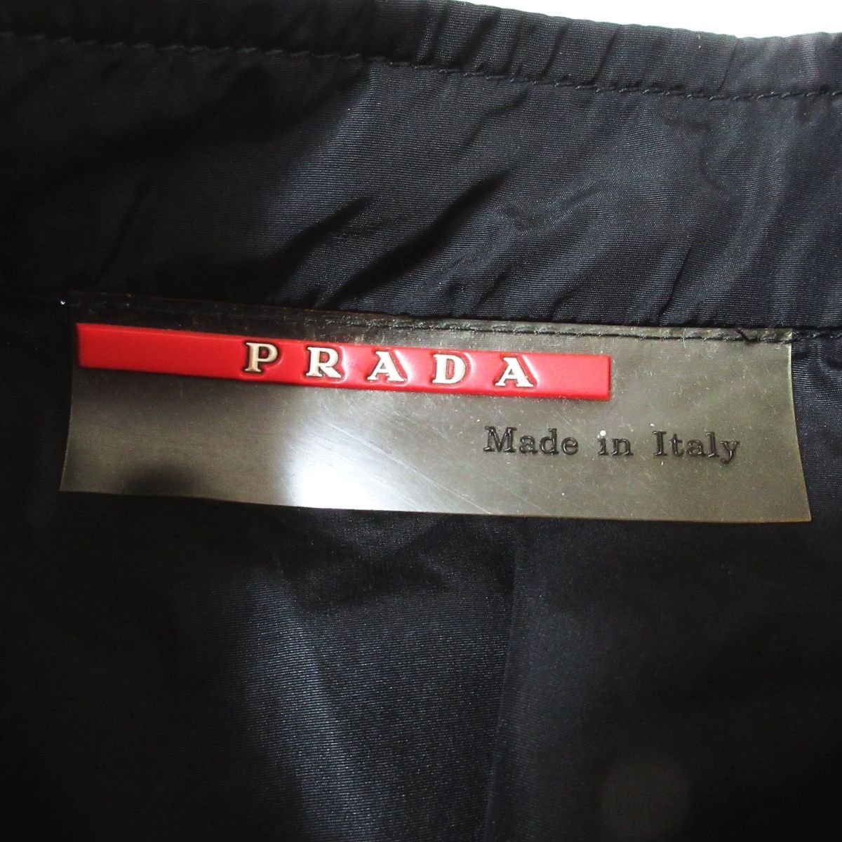  beautiful goods PRADA SPORT Prada sport Vintage nylon jacket blouson size XS black 