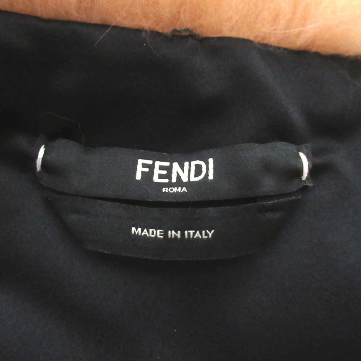 美品 FENDI フェンディ フォックスファー ティペット マフラー 16×140cm ワンサイズ マルチカラー_画像7