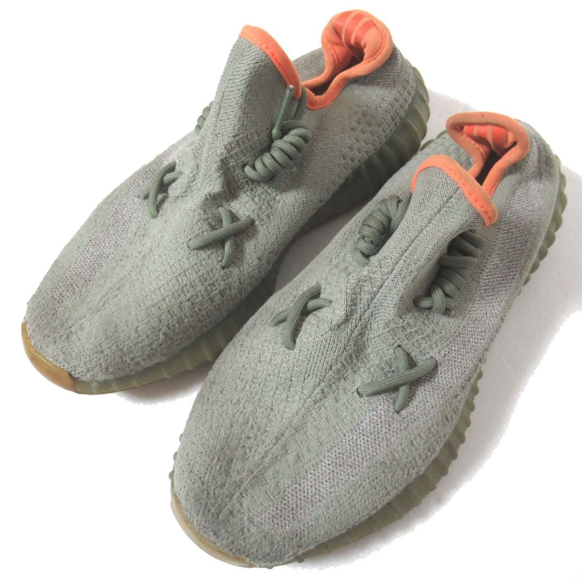 美品 adidas アディダス YEEZY BOOST 350 V2 DESERT SAGE イージーブースト スニーカー FX9035 28cm デザートセージ