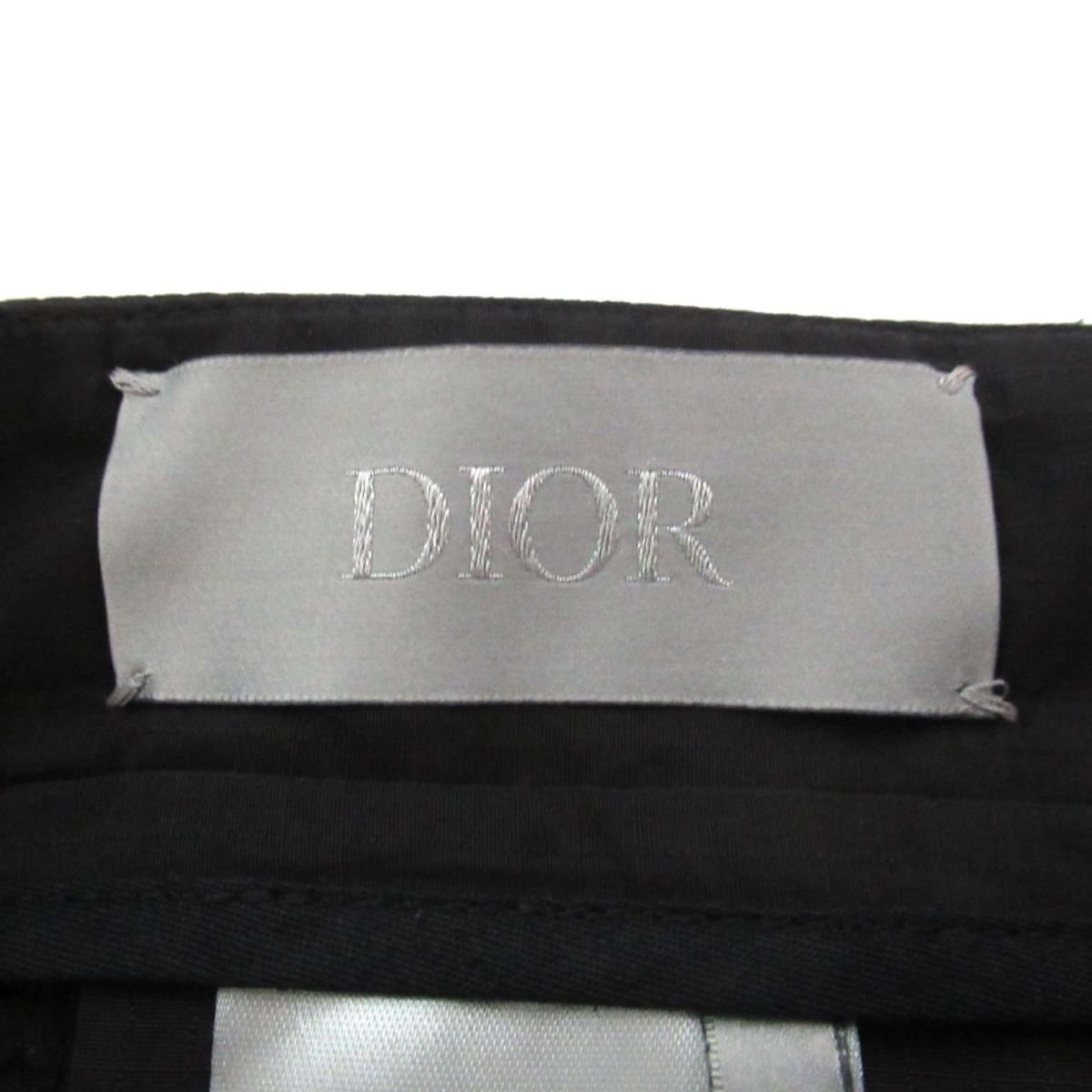 美品 22SS DIOR HOMME ディオールオム ナイロン ジョガーパンツ 213C113A4717 44サイズ ブラックの画像8