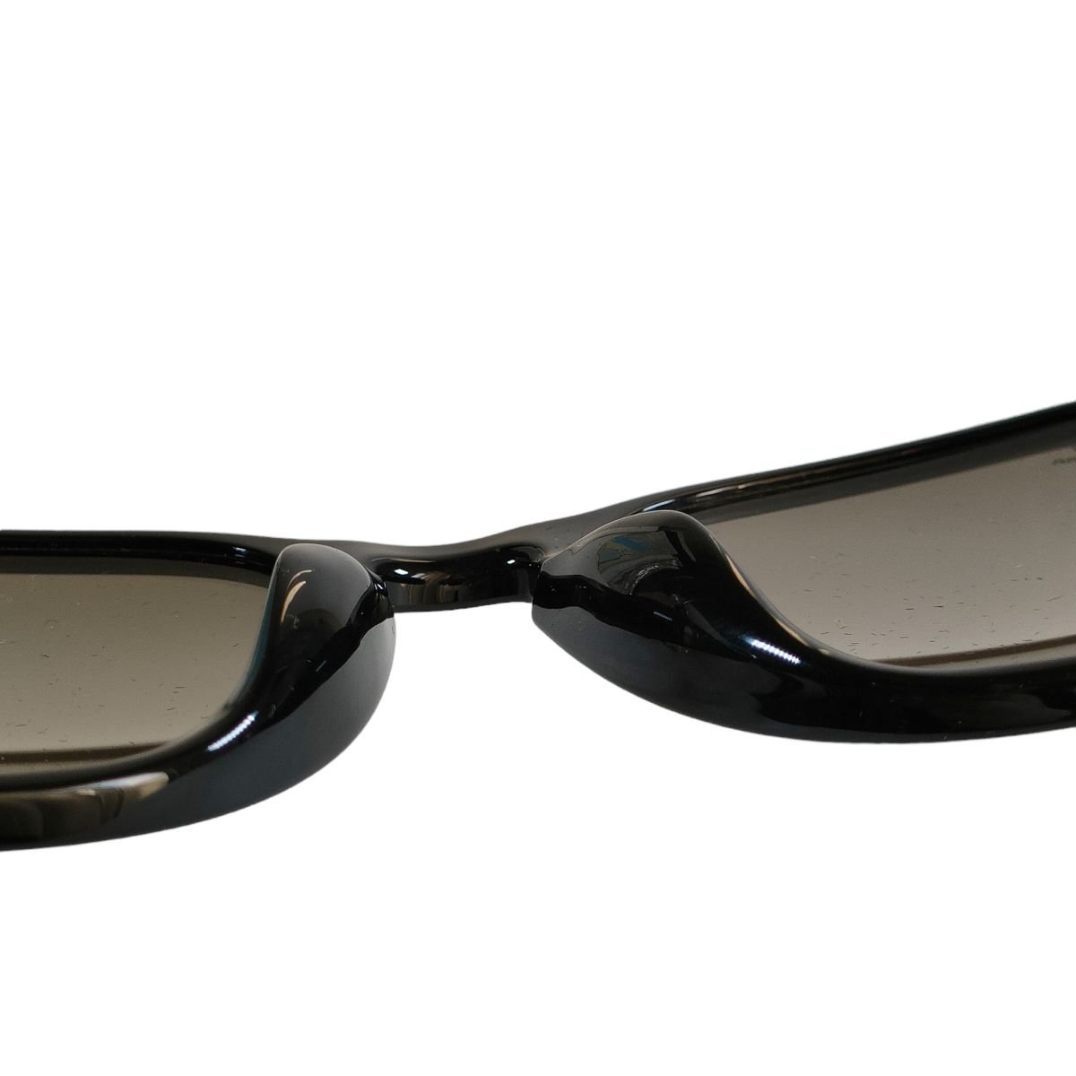 ほぼ美品 Ray-Ban レイバン Erika メタル×セルフレーム ラウンド型 サングラス 眼鏡 アイウェア RB4171-F 54□18-145 ブラック×シルバーの画像5