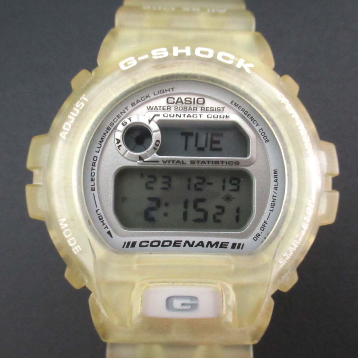 美品 CASIO カシオ G-SHOCK ジーショック 1997年 第6回イルカクジラ会議 FISHERMAN フィッシャーマン クォーツ メンズウォッチ DW-6910K_画像1