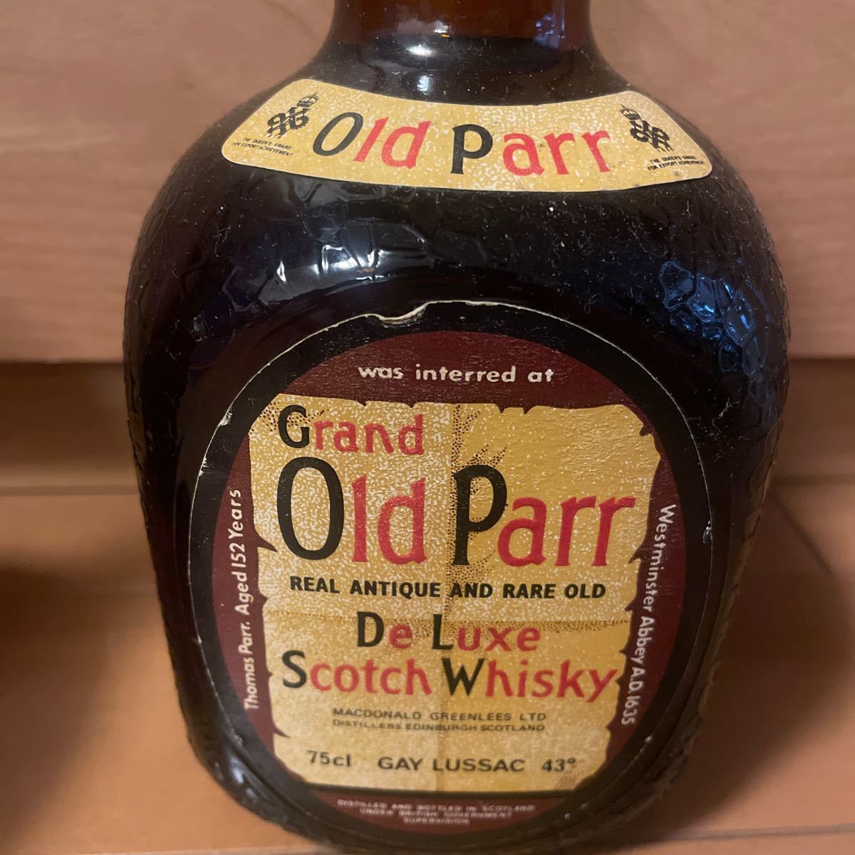 oldparr De Luxe 750ml 未開栓　古酒　内容量約750ml 43%_画像4