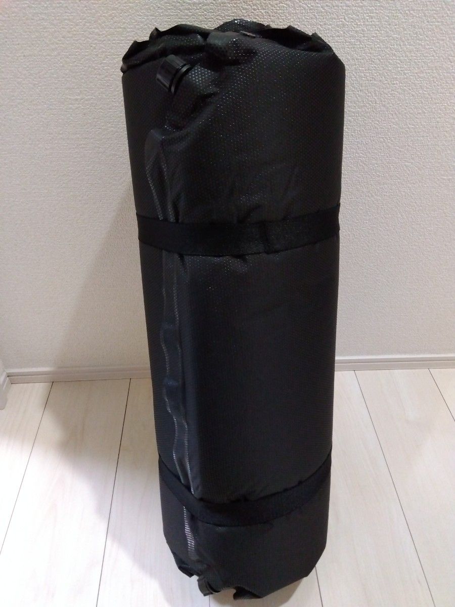 VASTLAND ヴァストランド インフレーターマット8cm ブラック VASTLAND ヴァストランド インフレーターマット8cm ブラック