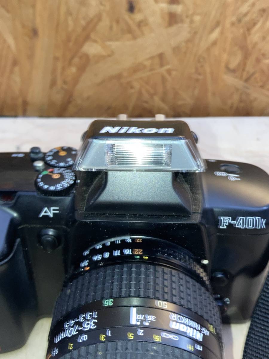 Nikon F-401X レンズ付き NIKKOR 35-70mm　1:3.3-4.5 一眼レフ 12CA07 動作確認済み_画像7