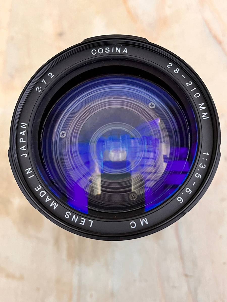 COSINA 28-210mm 1:3.5-5.6 MC 72 コシナ　レンズ　カメラ　　　　　　12CE09_画像6