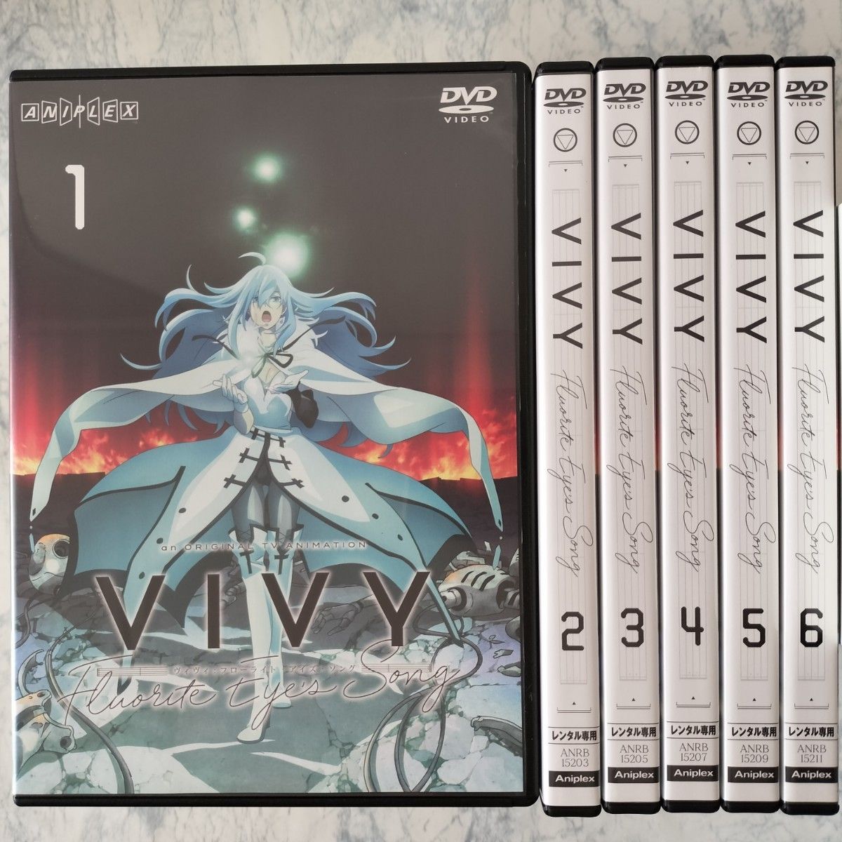 DVD Vivy Fluorite Eye's Song 全6巻 新品ケース付|Yahoo DVD Vivy Fluorite Eye's Song 全6巻 新品ケース付|Yahoo