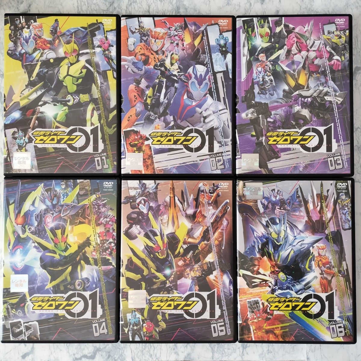 DVD　仮面ライダーゼロワン　全11巻、スペシャル　計14巻　新品ケース付