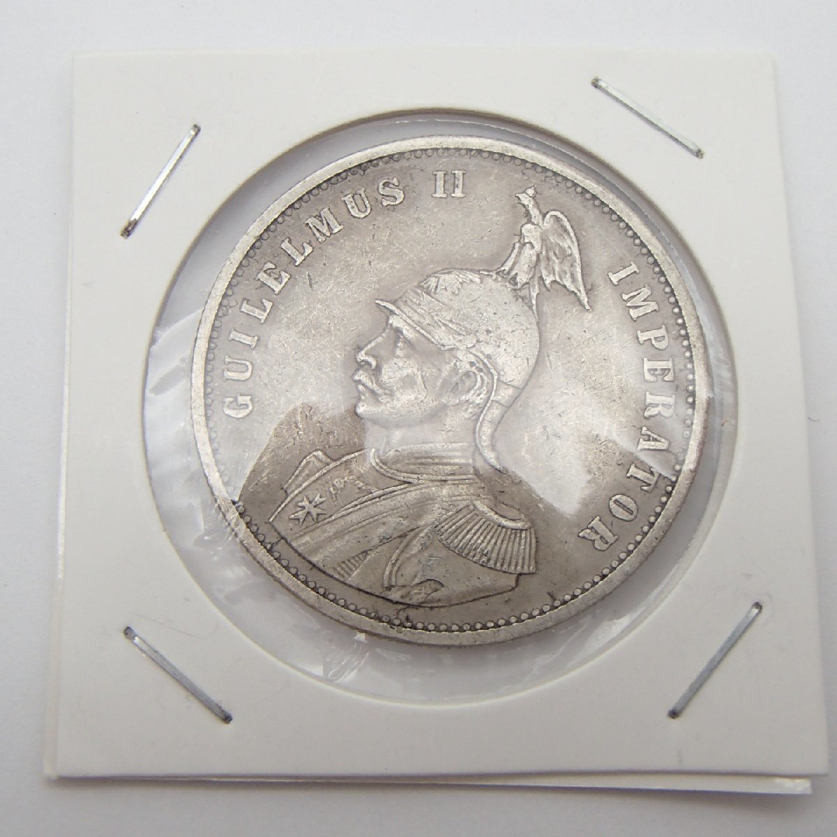 ◎ドイツ領東アフリカ 1894年 ヴィルヘルム2世 2ルピー 銀貨◎KK_画像1