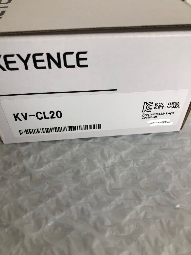 新品未使用KEYENCE キーエンスKV-CL20正規品動作保証2/2 B-1_画像2