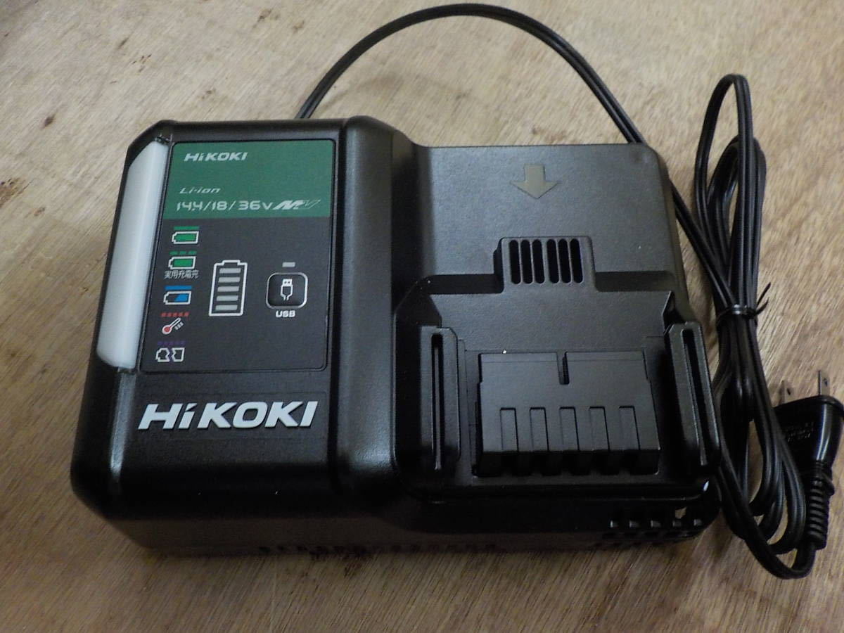 ￥１～売り切り！HiKOKI(ハイコーキ)急速充電器UC18YDL2新品未使用品！セット品バラシ！_画像2