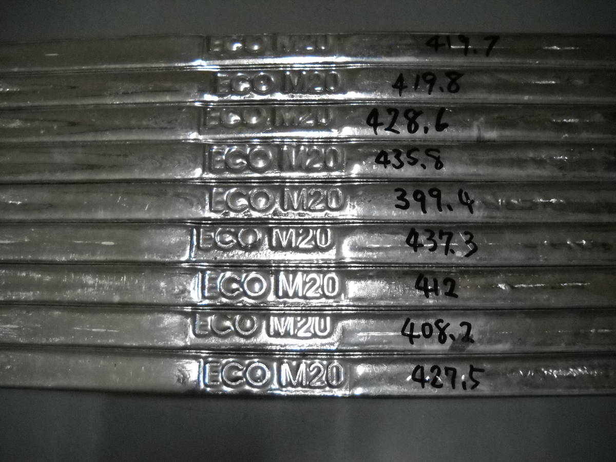  thousand . metal industry kk eko stick half rice field ( lead-free ) unused 4.196.3kg