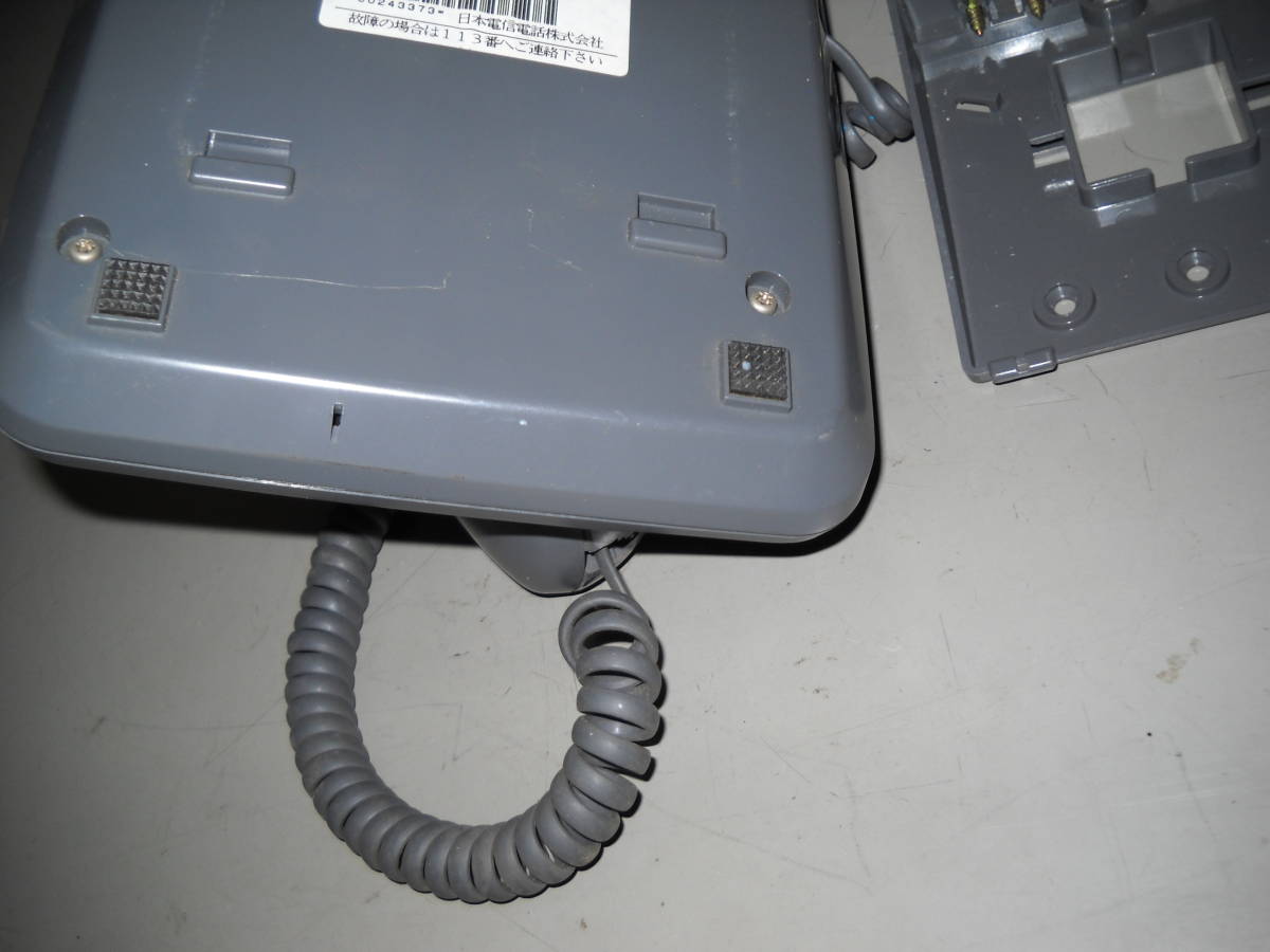 日本電信電話㏍　ワイアレス留守番電話機　CP-R50　DC10V　420ma　動作未確認　カバー無し_画像6
