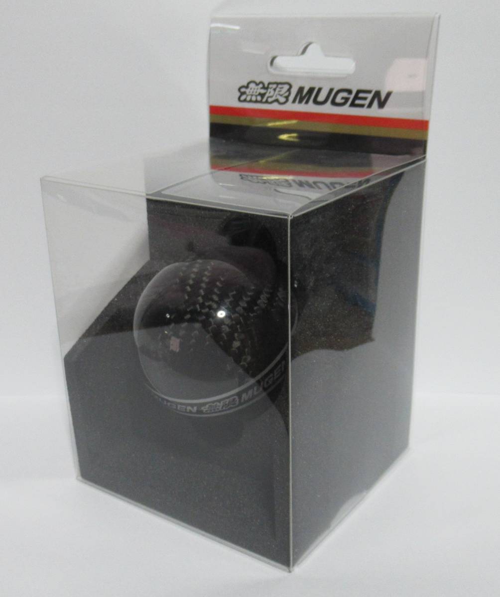 【残り僅か】無限 MUGEN カーボンセレクトノブ サイドロゴタイプ 【54130-XMS -K0S0-HV】ハイブリッド専用_画像1