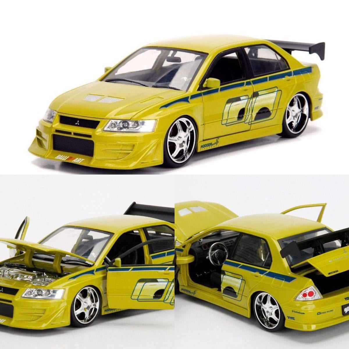 jada toys The Fast and The Furious Lancer Evolution 
