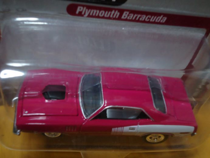 ★RACING CHAMPIONS MINT 1/64　レーシング チャンピョン　1971 Plymouth Barracuda　　プリマス バラクーダ　　未開封★_画像5