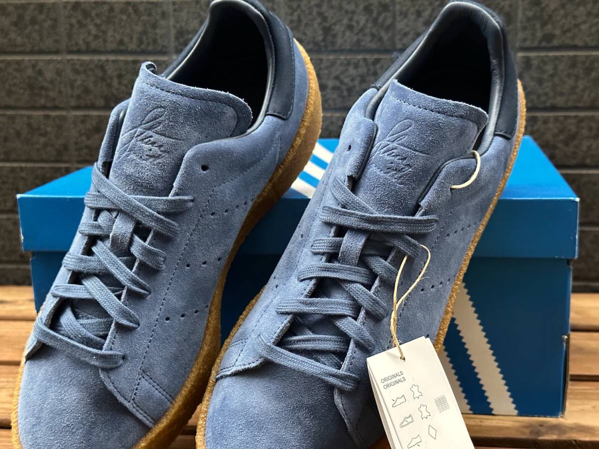 ◆モデル出品◆新品 27.0cm アディダス スタンスミス クレープ NIGHT MARINE GUM / STAN SMITH CREPE 発売即販売カラー スエードレザー _画像5