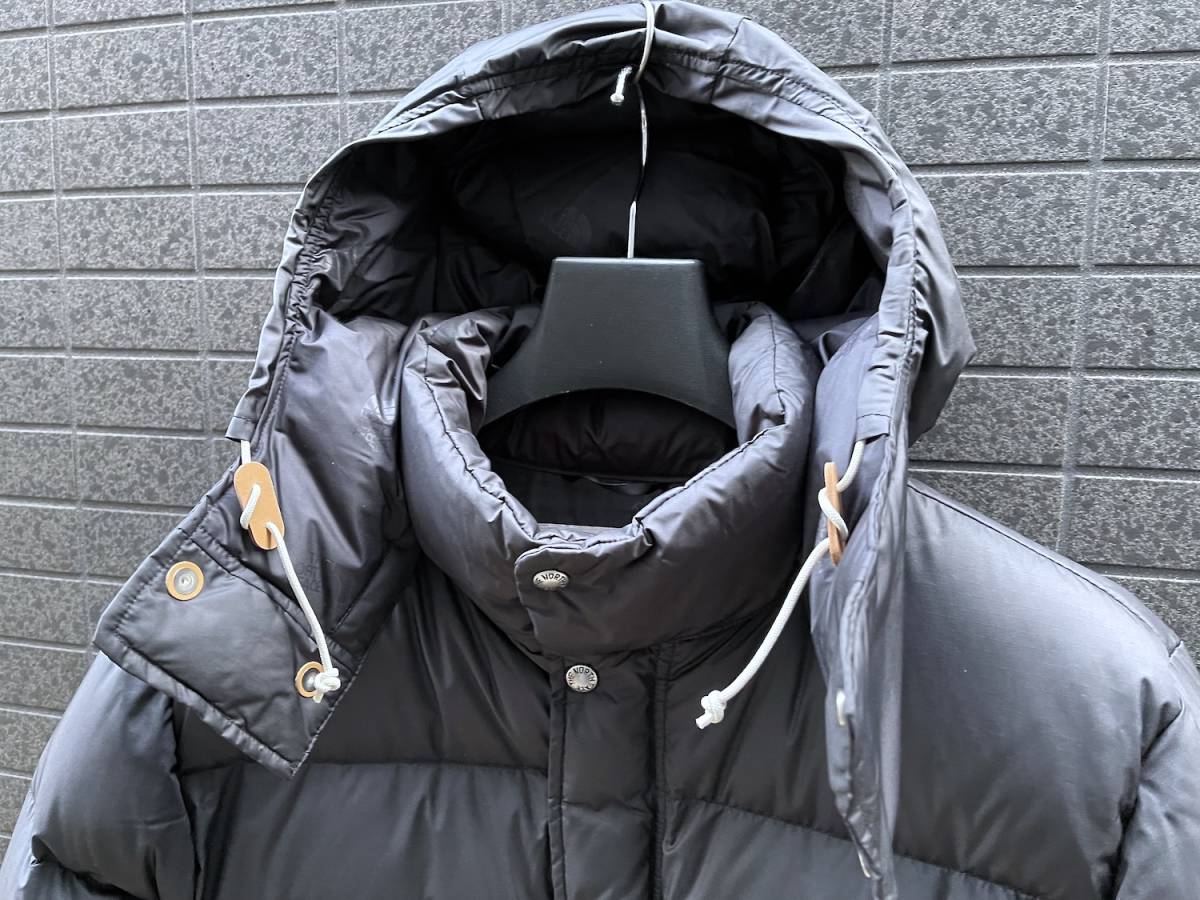 ◆モデル出品◆新品 XXLサイズ ノースフェイス シエラ フード付グースダウンジャケット 黒/ブラック Sierra Down Parka US限定デザイン _画像9