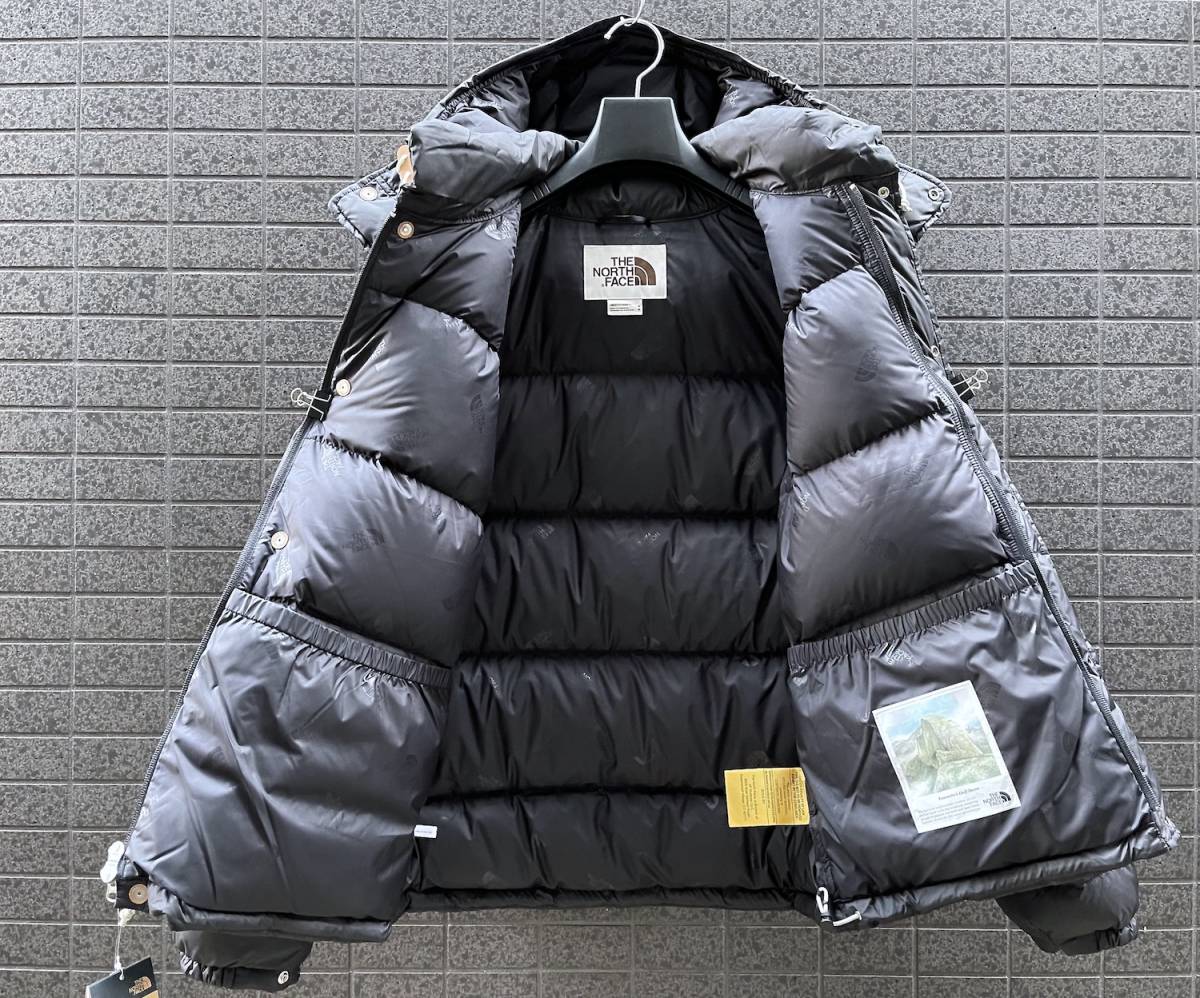 ◆モデル出品◆新品 XXLサイズ ノースフェイス シエラ フード付グースダウンジャケット 黒/ブラック Sierra Down Parka US限定デザイン _画像4