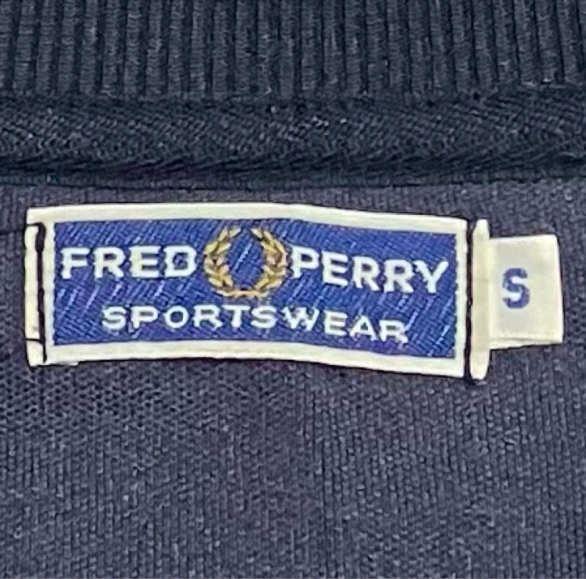 【希少】FRED PERRY　フレッドペリー　トラックジャケット　月桂樹ロゴ　ユニセックス　80s　VINTAGE　J5342