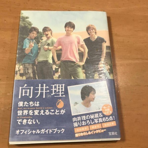 送料無料　向井理ｉｎ僕たちは世界を変えることができない。オフィシャルガイドブック_画像2