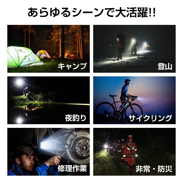 送料無料 投光器 led ライト 充電式 小型 USB カラビナ 強力磁石 マグネット 栓抜き ランタン 高輝度 COB キャンプ アウトドア 防災 sl096_画像8