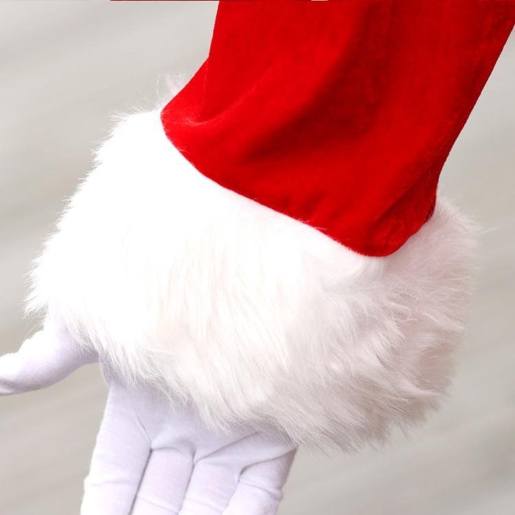 送料無料 コスプレ クリスマス ハロウィン 大人 サンタ コスチューム サンタクロース 10点セット メンズ 帽子付き 衣装 パーティー pa034_画像6